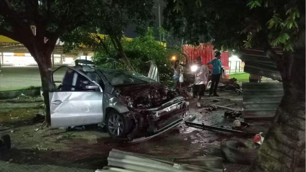 Motorista é sequestrado no dia do aniversário e sofre acidente junto com os criminosos em Cuiabá