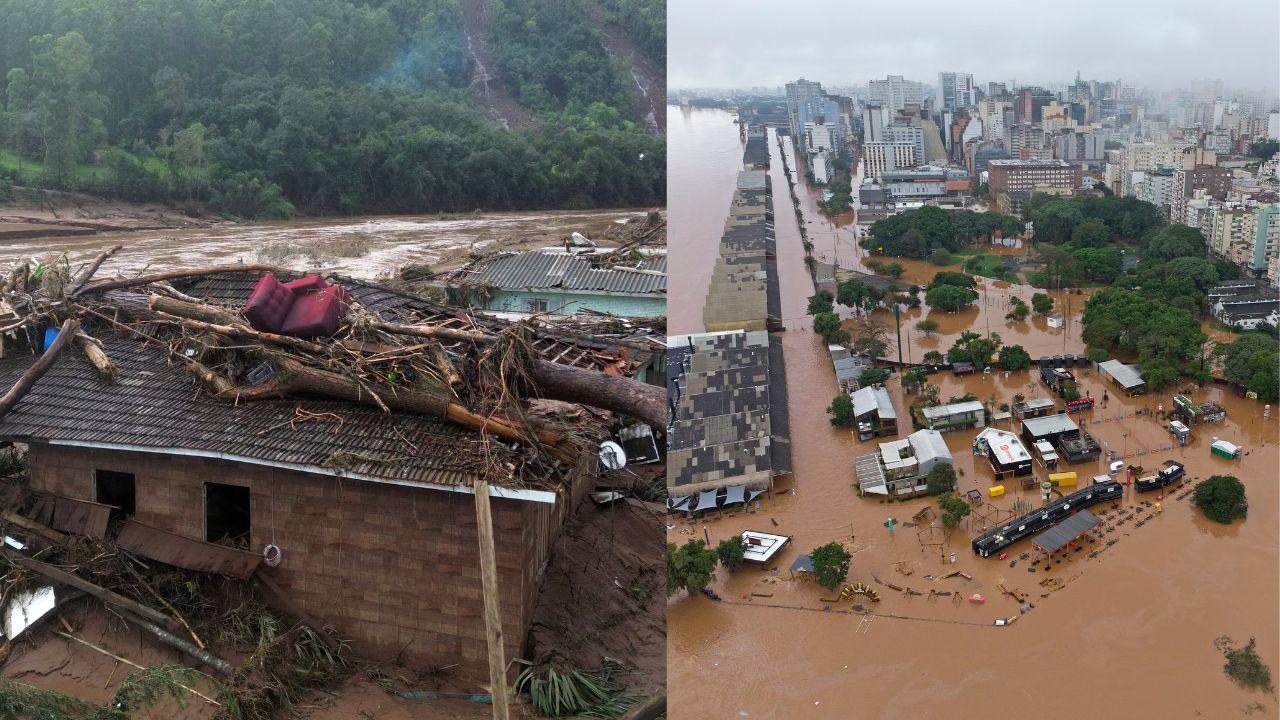 RS volta a ficar em alerta para novos temporais a partir de quarta-feira, e frio pode dificultar resgates