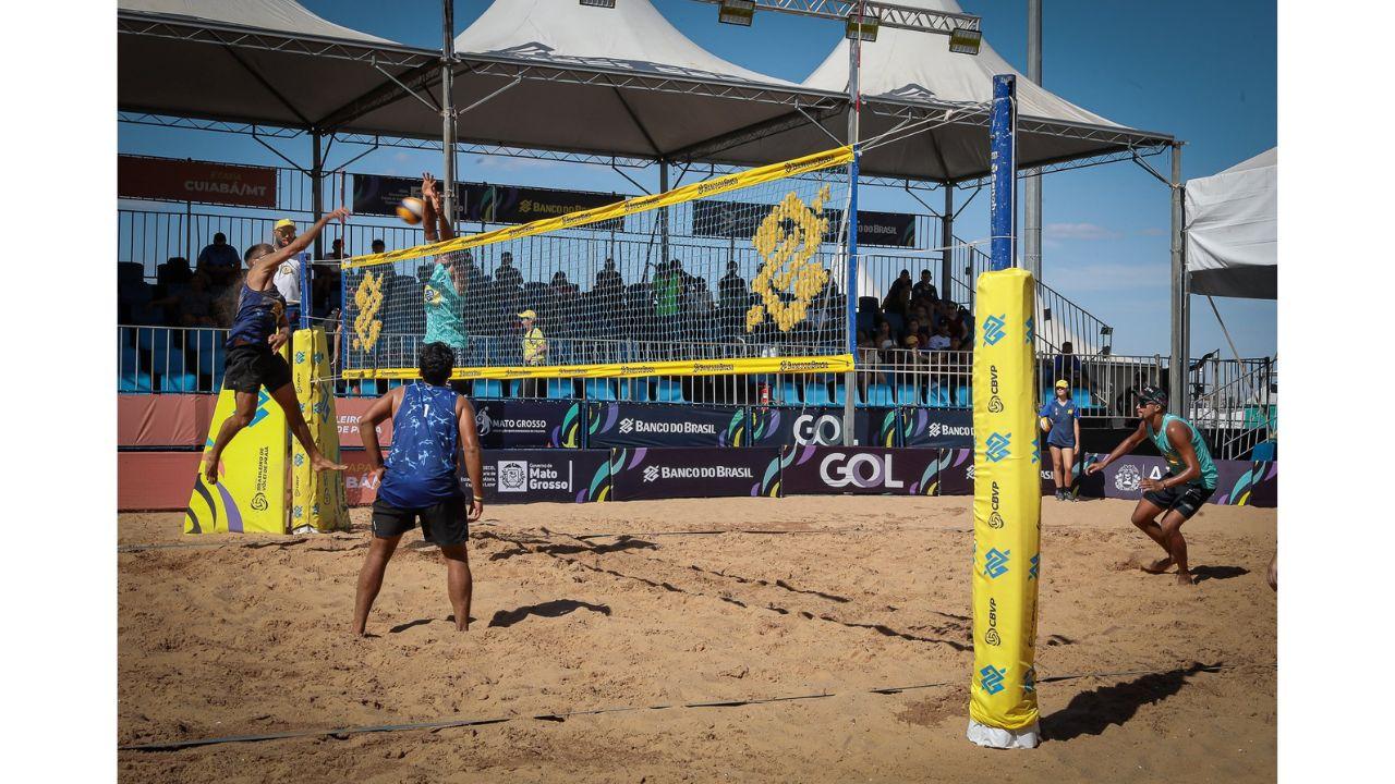 Mato Grosso recebe etapa do Circuito Brasileiro de Vôlei de Praia 2024