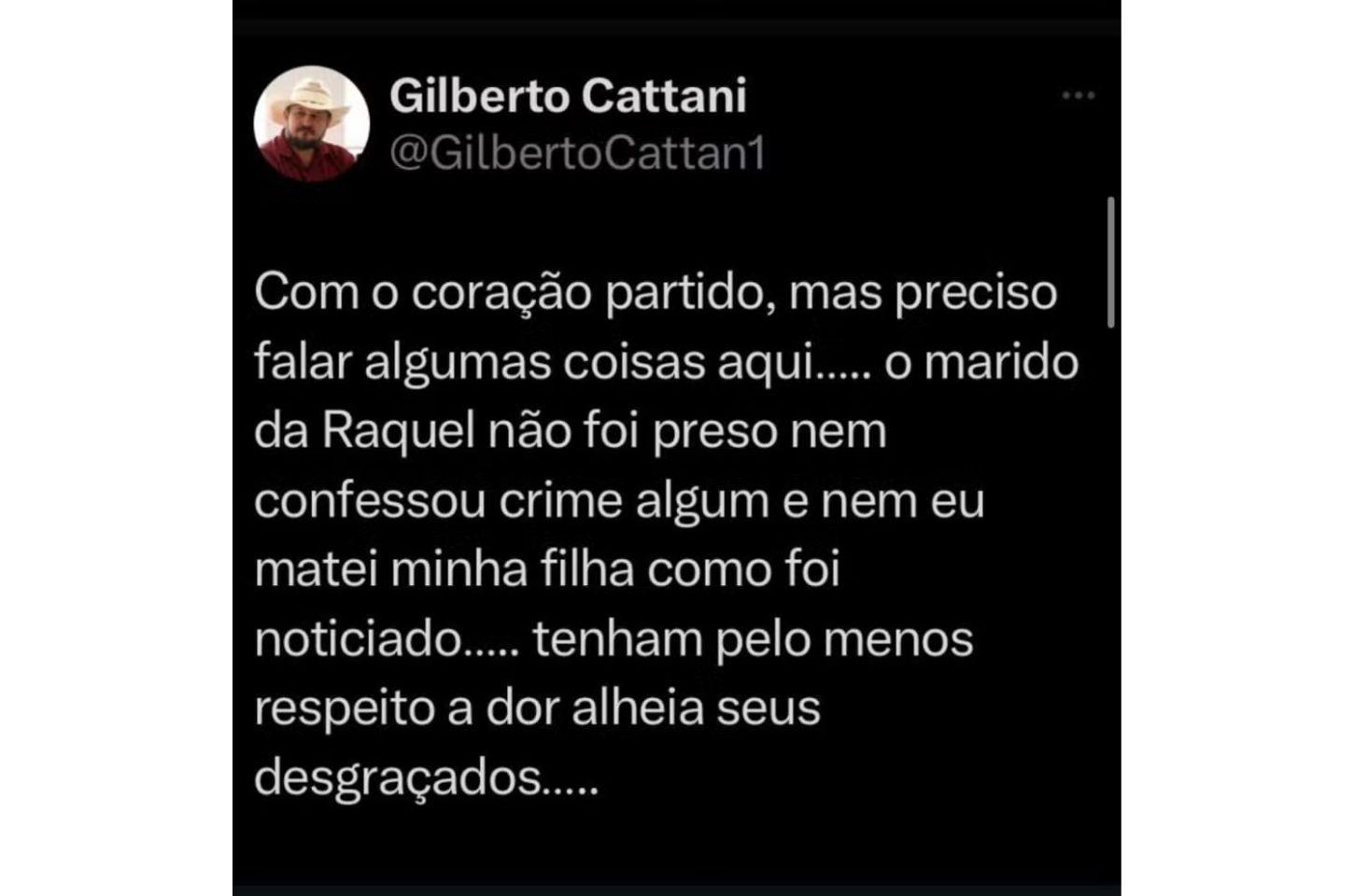 Deputado Gilberto Cattani fala sobre boatos de que genro estaria envolvido na morte da filha em MT