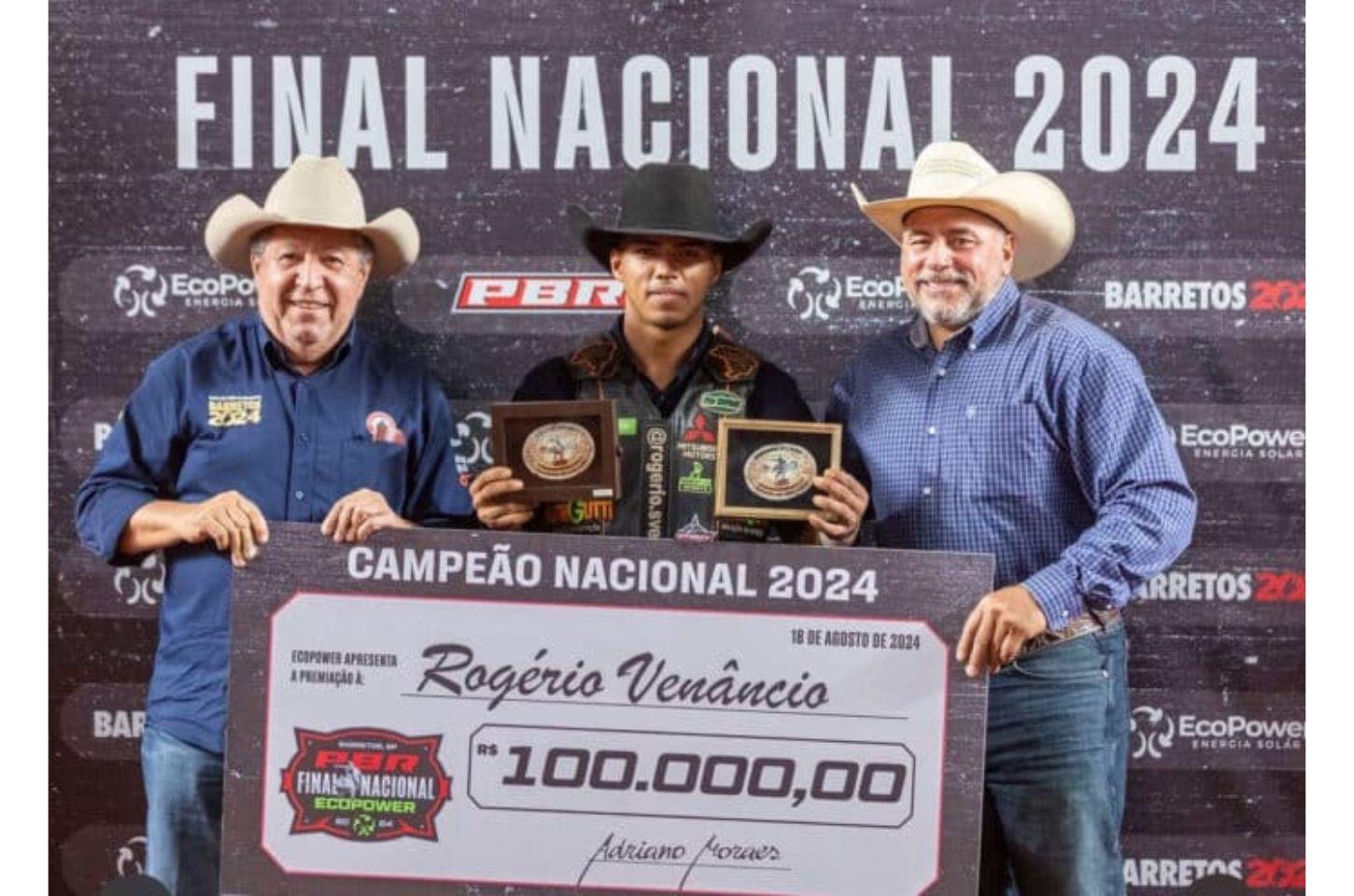 Mato-grossense é campeão da PBR, fatura R$ 100 mil e caminhonete em Barretos