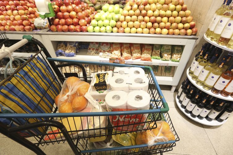 Consumo nos supermercados cresce 2,52% no acumulado do ano