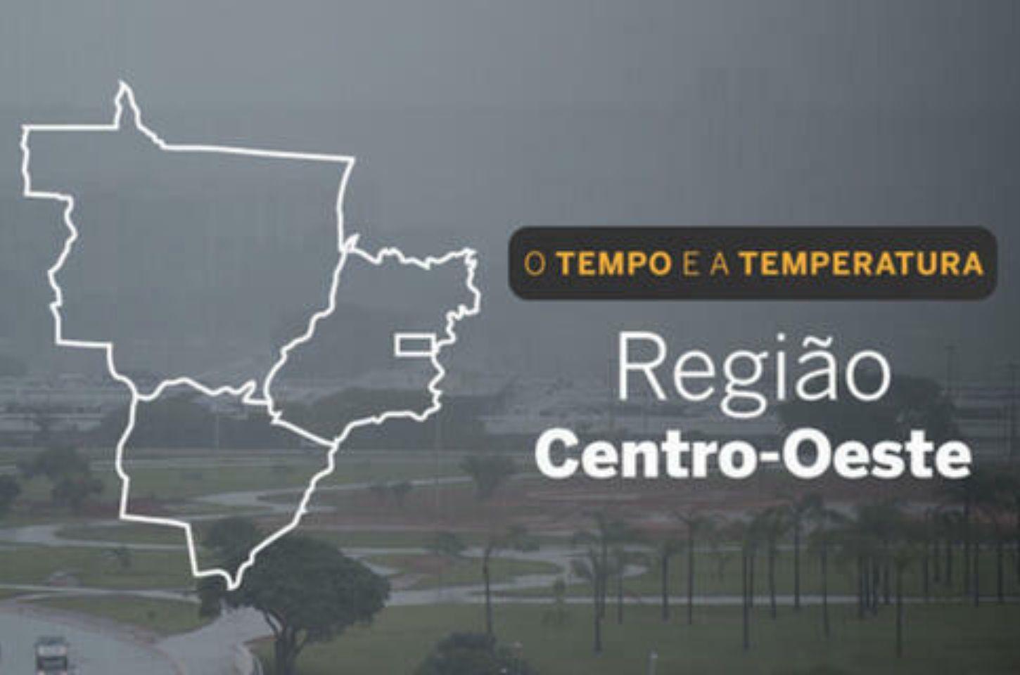 PREVISÃO DO TEMPO: Centro-Oeste tem alerta de tempestades e chuvas intensas nesta quinta (10)