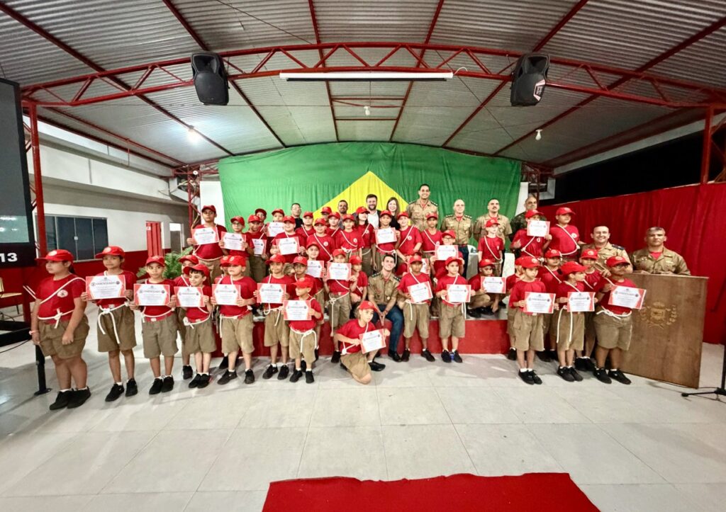 Colíder realiza formatura de 47 alunos do Projeto Bombeiros do Futuro