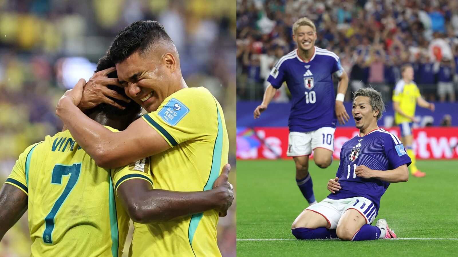Brasil e Japão se enfrentam nesta segunda, pelo mata-mata da Copa do Mundo de Futebol