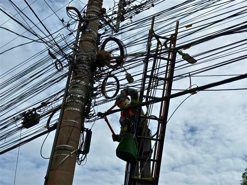 Programa de limpeza de cabos em postes deve atender Alta Floresta ainda em 2026