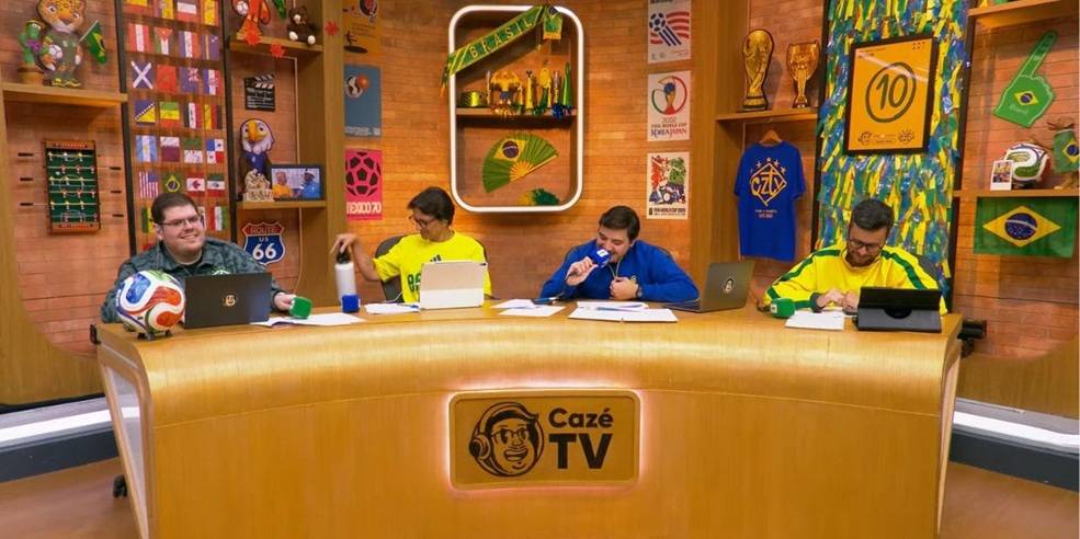 Senacon vai investigar CazéTV por propaganda de bets na Copa, diz jornal