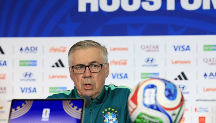 Ancelotti omite escalação do Brasil na véspera do duelo contra o Japão
